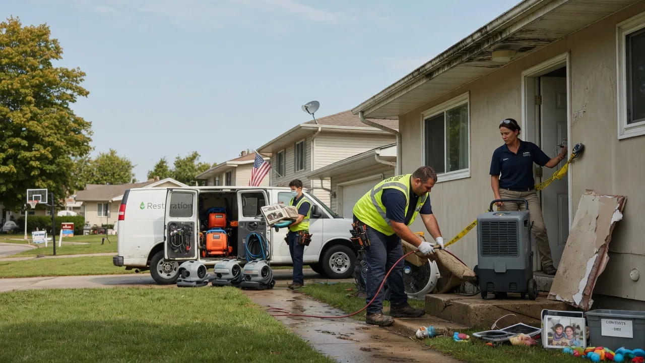 Water Damage Restoration in Sullivan, OH near me
